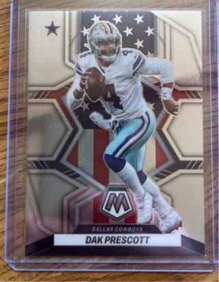 2022 Mosaic National Pride Parallel Dak Prescott Dallas Cowboys NfL