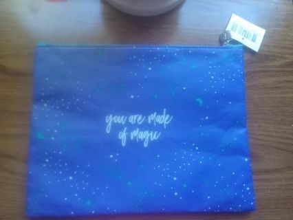 New Zippered Cosmetic Bag