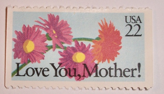 Scott #2273, Love You, Mother, Useable 22¢ US Postage Stamp