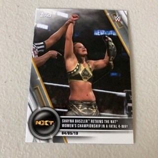 2020 Topps WWE Women's Division - [Base] #20 NXT - Shayna Baszler Retains the NXT Women's ...