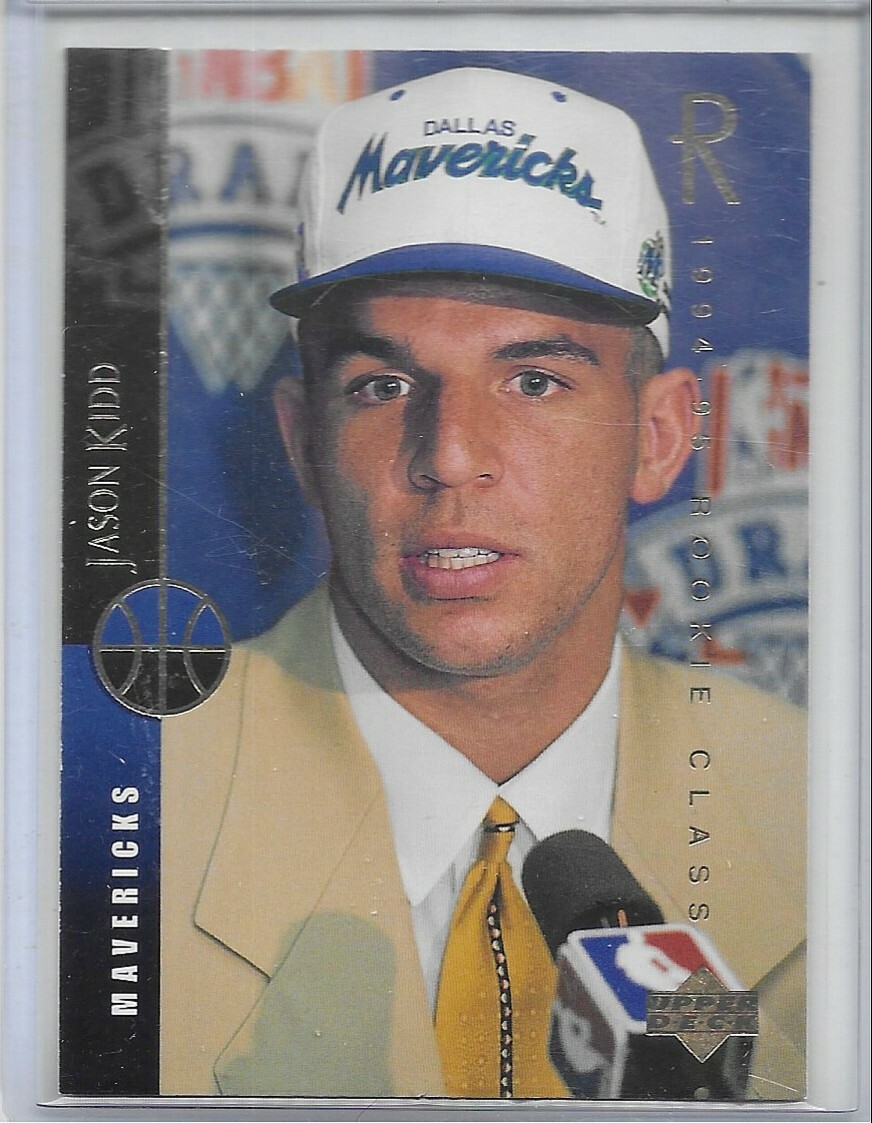 Free: Jason Kidd 1994-95 Upper Deck #160 Rookie Card