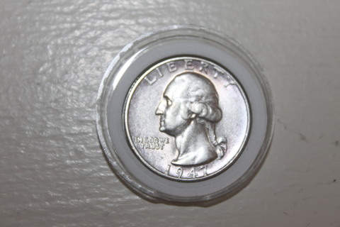 1947-S WASHINGTON QUARTER 