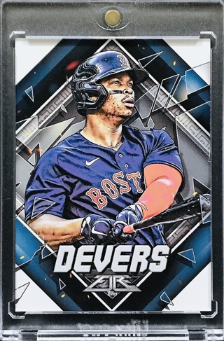 Rafael Devers - 2022 Topps Fire #11 - Boston Red Sox [AA046]