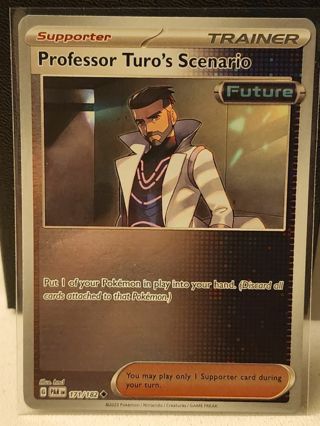 PROFESSOR TURO'S SCENARIO 171/182 POKEMON CARD NM