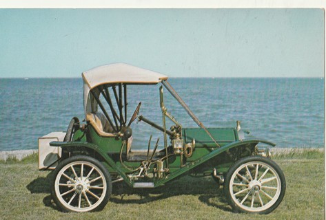 Vintage Unused Postcard: (z): 1910 Hupmobile 20