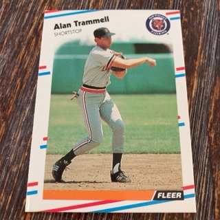 1988 Fleer - [Base] #74 Alan Trammell