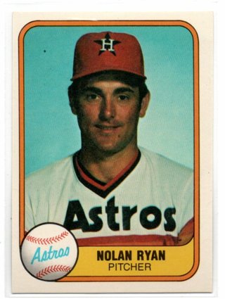 1981 Fleer Nolan Ryan #257