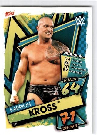 2021 Topps Slam Attax WWE #78 Karrion Kross