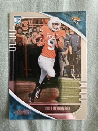 2020 Panini Absolute Rookie Collin Johnson