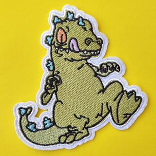 REPTAR Large Embroidered Iron On Patch New Rug Rats