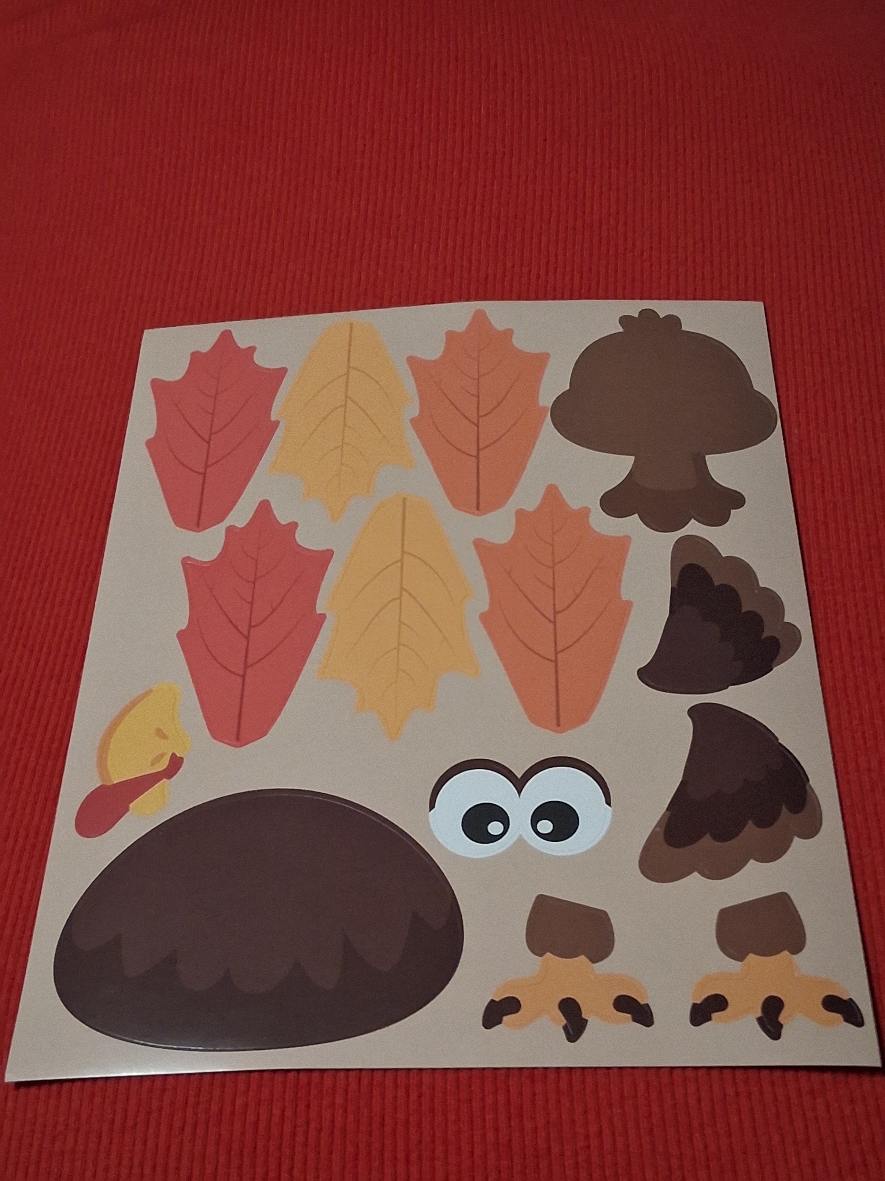 FREE: Turkey Stickers