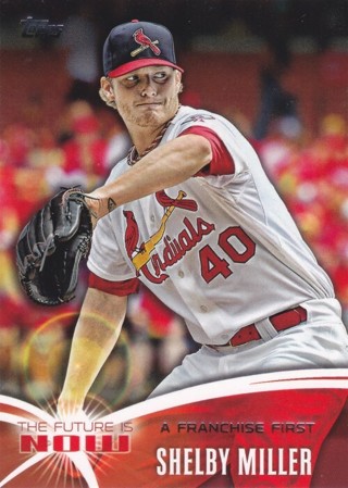 Shelby Miller 2014 Topps The Future Is Now A Franchise First St. Louis Cardinals