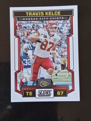 Two Kansas City Chiefs Kelce & Rison Football Cards