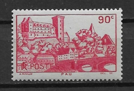 1939 France Sc393 View of Pau MNH