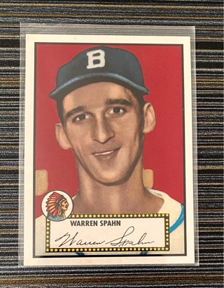 Warren Spahn insert