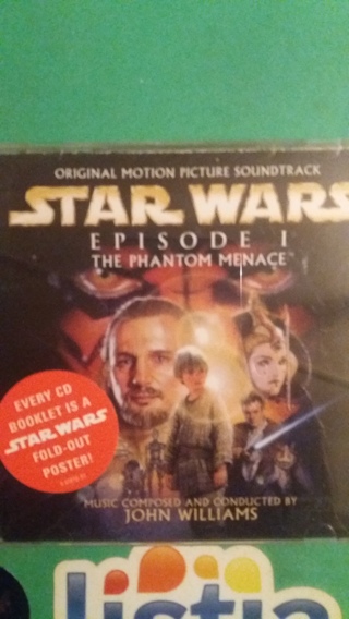 cd star wars phantom menace soundtrack free shipping