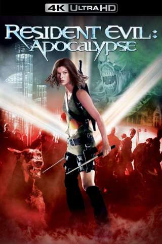  "Resident Evil Apocalypse" 4K UHD "Vudu or Movies Anywhere" Digital Code 