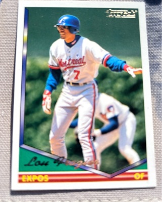 1994 Topps Gold Lou Frazier Expos