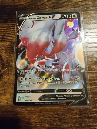 Pokemon Hisuian Zoroark V 146/196