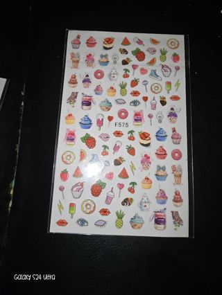 Sweets nail sheet