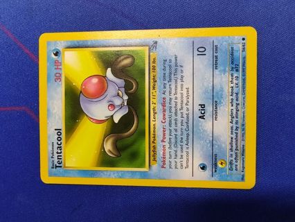 Pokemon Fossil Set Tentacool 56/62 #2