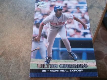 2000 PACIFIC WILTON GUERRERO MONTREAL EXPOS BASEBALL CARD# 264