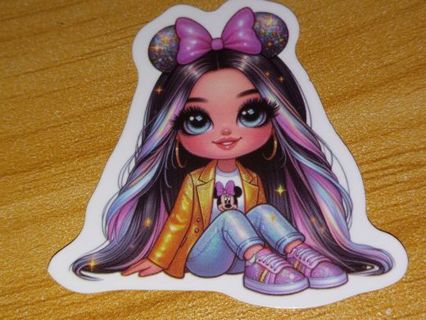 Girl one Cute new vinyl sticker no refunds regular mail only win 2 or more get bonus prizes