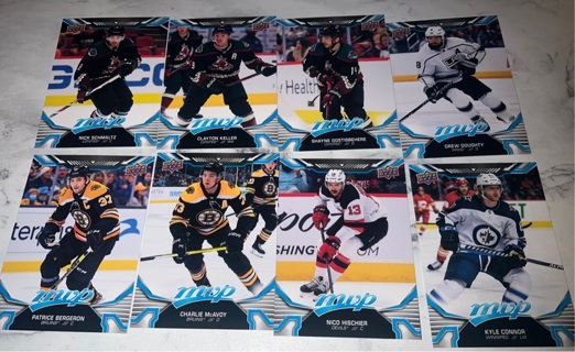 Lot of 8 NHL Superstars! Coyotes, Kings, Bruins, Devils, Jets