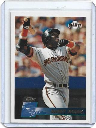 1996 TOPPS BARRY BONDS CARD