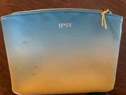 NEW filled with 6 new items= IPSY BAG = leather