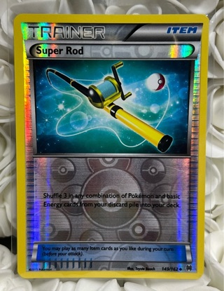 Pokémon Super Rod 149/162 Reverse Holo