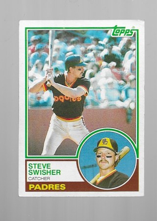 1983 TOPPS STEVE SWISHER #612