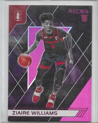 Ziaire Williams 2021-22 Chronicles Draft Recon Pink #136