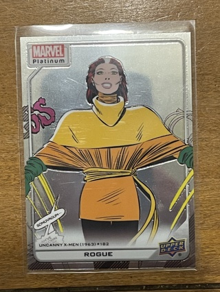 2022 Upper Deck - MARVEL Platinum - Base - ROGUE #118