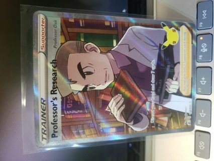 Pokémon Foil Trainer card Professors Research