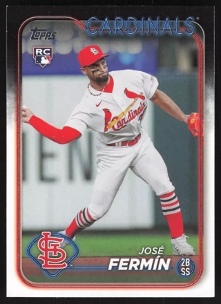 2024 Topps #305 José Fermín Base