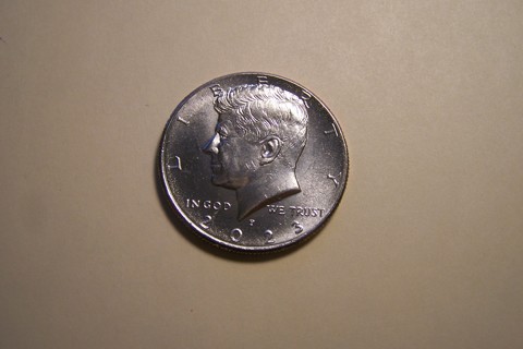 Blazing BU 2023-P Kennedy Half Dollar JFK