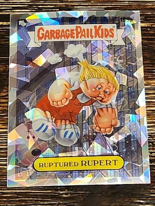 2022 Garbage Pail Kids Chrome Series 5 Ruptured RUPERT #199a Atomic Refractor