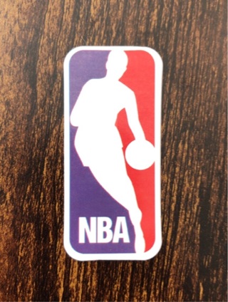 NBA Logo Vinyl Sticker - Basketball 