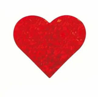 ➡️❤️NEW❤️(8) 1.50" HEART STICKERS!! VALENTINE'S DAY ❤️