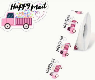 50 Happy Mail Stickers