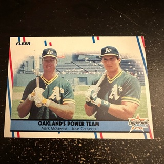 Jose canseco mark mcgwire (Bash Brothers)