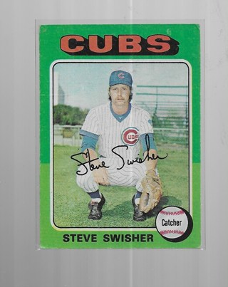 1975 TOPPS STEVE SWISHER #63