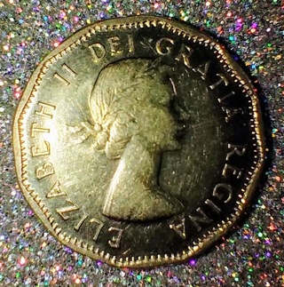 COIN 1958 CANADA NICKLE BEAUTIFUL DESIGN AND IN NICE CONDITION NAME YOUR PRICE FREE SHIPPING