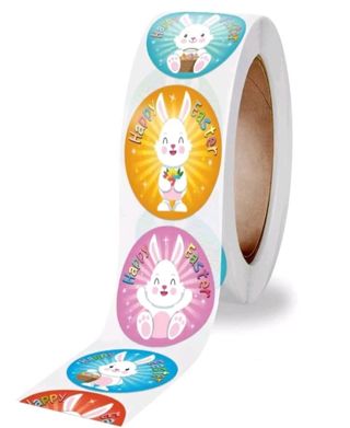 ⭐REDUCED⭐(6) 'Happy Easter' stickers. Brand new, without tags.