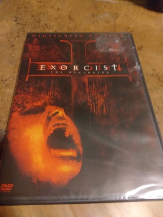 The Exorcist the beginning DVD Factory sealed