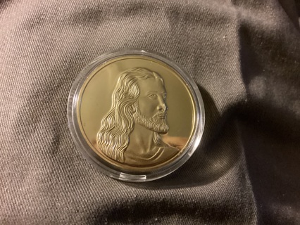 GOLDEN JESUS CHRIST MEMORIAL COIN