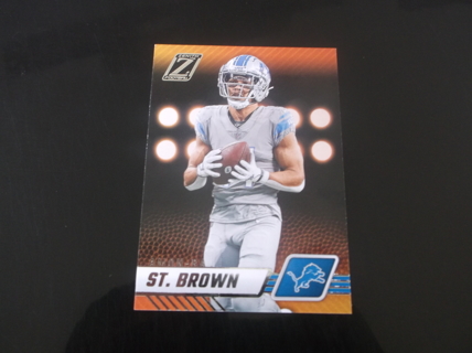 2023 Panini Zenith    Amon Ra St. Brown    card  #   33Detroit Lions 