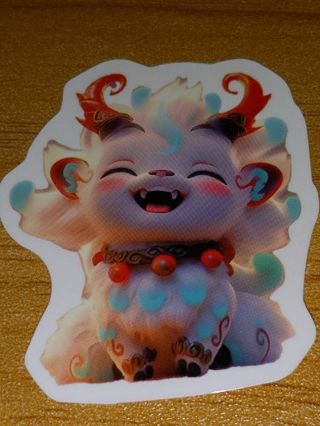 So Cute one new vinyl sticker no refunds regular mail very nice