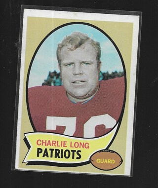 1970 TOPPS CHARLIE LONG #188